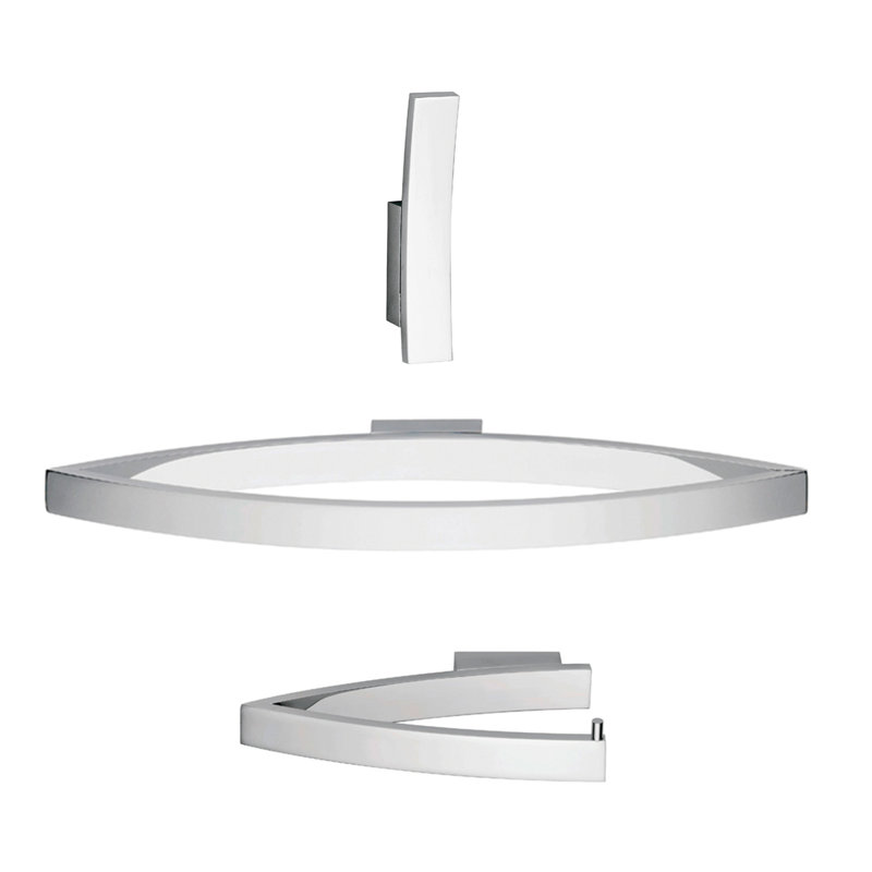 Glam 3 Piece Bathroom Hardware Set