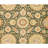 High-Quality Hand-Knotted Dark Green Area Rug