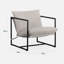 Aydeen Modern Armchair - Supersize Accent chair with Sturdy metal frame & Comfort Foam Cushions - Extra roomy seat with plush foam cushions - Easy assembly-144850820