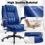 Fauteuil de direction ergonomique Big and Tall avec soutien lombaire réglable et accoudoirs, 400 lb-869366233