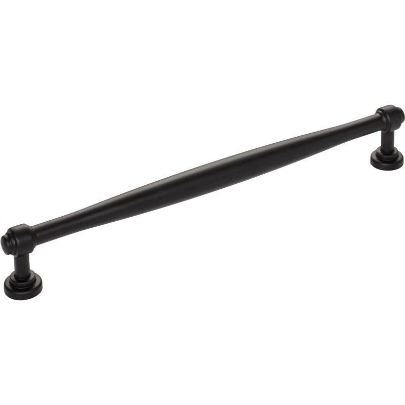 Ulster Bar Pull, Flat Black, 8 13/16" Center to Center
