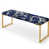 Cobalt Blue Neo Gothic Victorian Pattern I