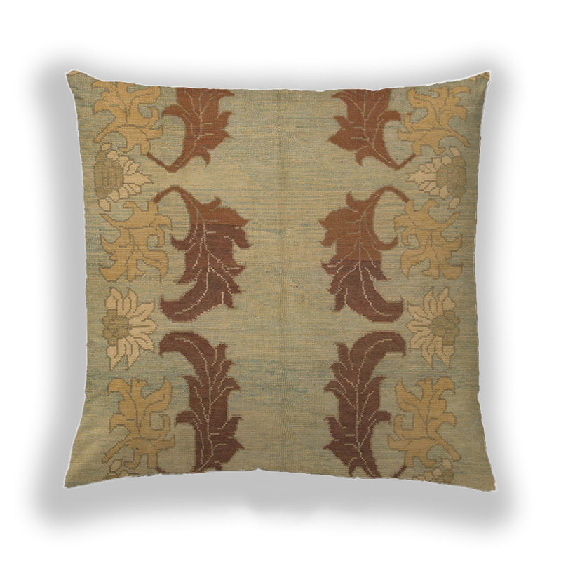 Coussin décoratif abstrait 1016, Microsuède