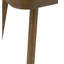 Table d'appoint carrée 17,3 x 17,3 x 18 po avec plateau en verre, motif marbré et pieds en fer doré