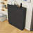 Modern Narrow Tipping Bucket Shoe Cabinet, 6 Flip Drawers, Adjustable Storage and Hooks-1674314366