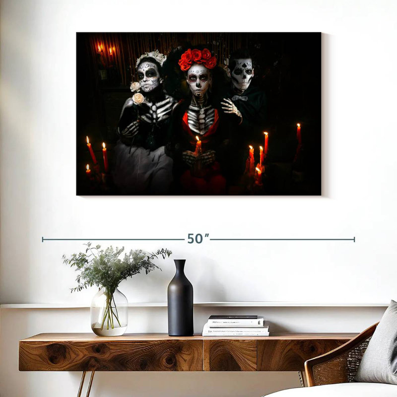 Hitzel Jour effrayant des morts, H 26 po x l 39 po