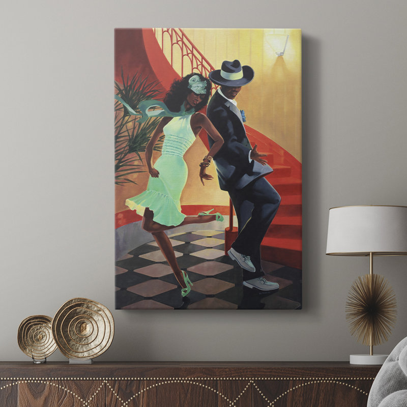 Night Out IV - Gallery Cavas, H 18 po x l 12 po