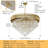 Melar 17 - Light Dimmable Tiered Chandelier-1689660418