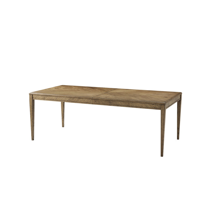NOVA Extendable Solid Oak Dining Table, Dawn