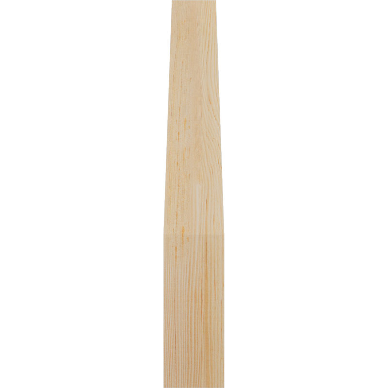 Attelle de genou Funston, Sapin de Douglas, Lisse, H 26 po x l 3,5 po x P 14 po