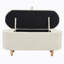 Ensemble de chambre à coucher 2 pièces avec lit plateforme tapissier en forme de fleur à DEL-1176932554-1176932553