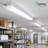 E2 Lighting 4ft Linear Strip | Emergency Battery Backup| 5 Wattage Tunable | 5CCT Tunable |6- Pack | White