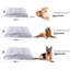 Matelas anti-dérapant lavable pour lit de chien pour petit chien 38 po x 26 po rose-372127161-372127162