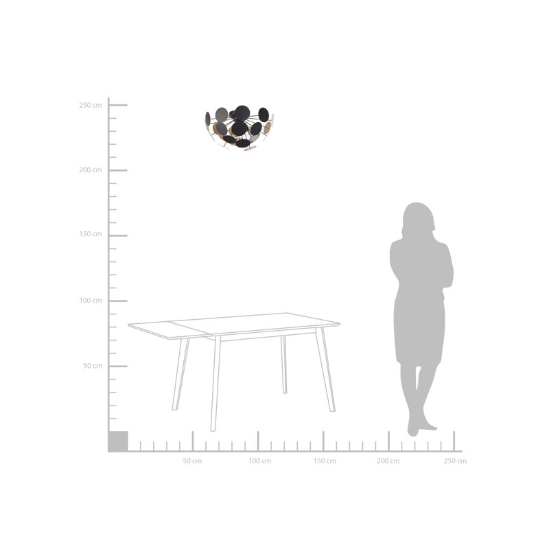 Maritsa Flush Mount, Gold