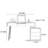 Solid wood simple new style clamshell dresser