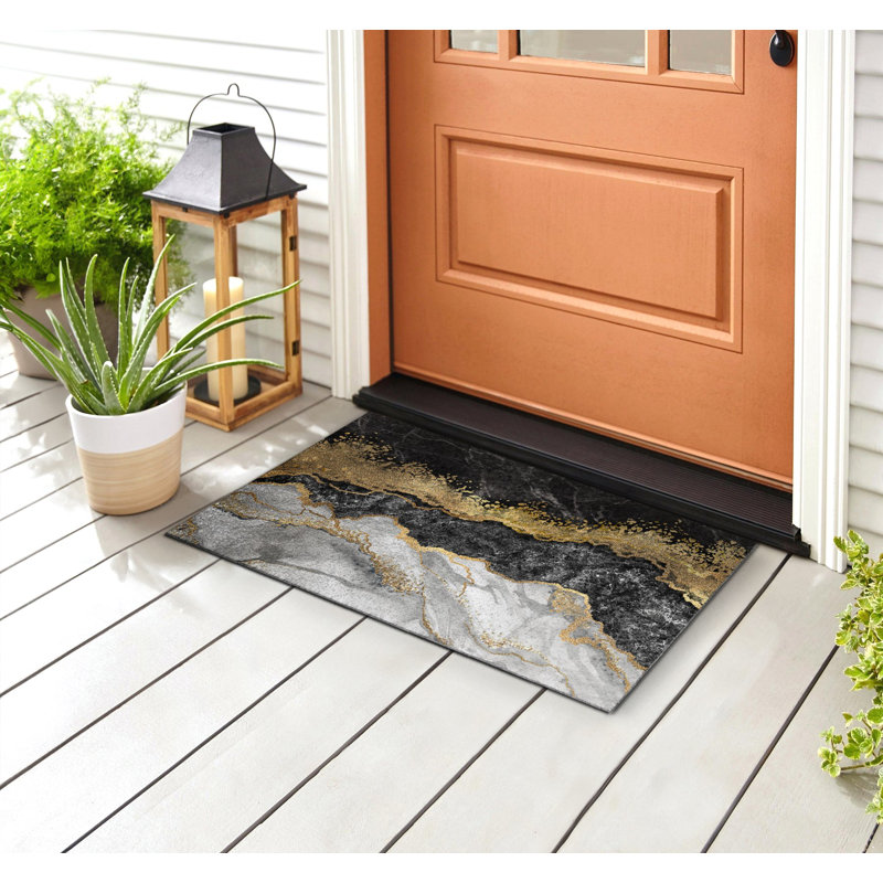 Non-Slip Outdoor Doormat, W60 x L90 cm