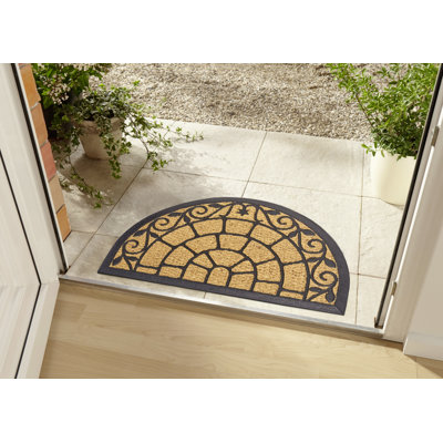 Semi-Circle Door Mat