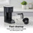 Hamilton Beach 12 Cup 24 Hr  Programmable Coffee Maker, Glass Carafe, Auto Shut off, Black with Chrome Accents, 43690J