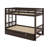 Twin Over Pull-Out Bunk Bed With Trundle-1418675801