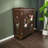 16 Pair Solid Wood Shoe Storage Cabinet