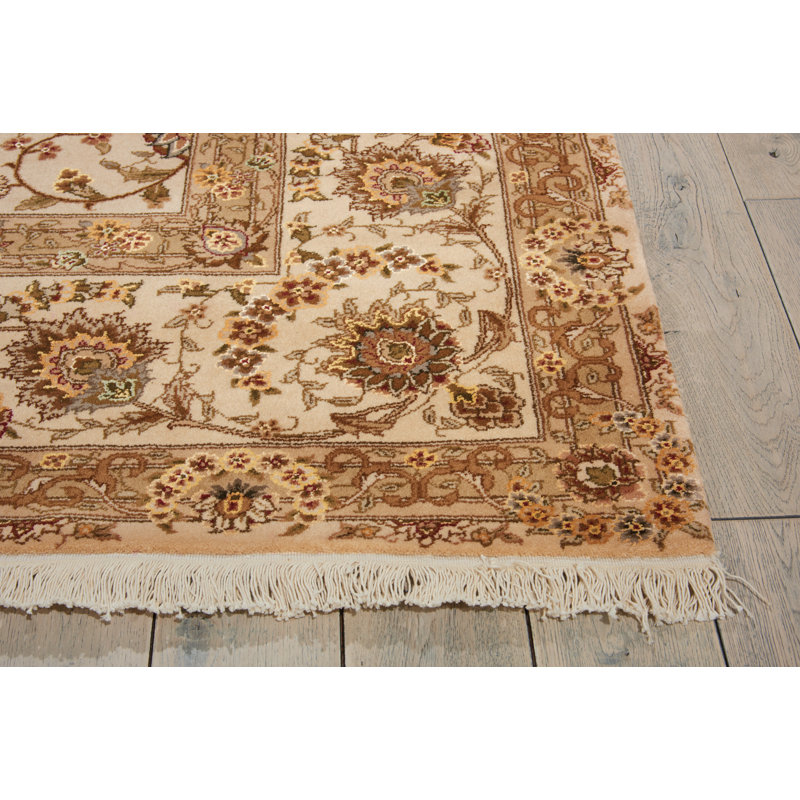 Bilbrey Wool Oriental Indoor Rug, Rectangle 8'6" x 11'6"