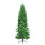 Arbre de Noël artificiel pin vert avec lumières claires/blanches-1439376880
