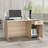 Jaquai Rectangle Manufactured Wood Reception Desk With Filing Cabinet