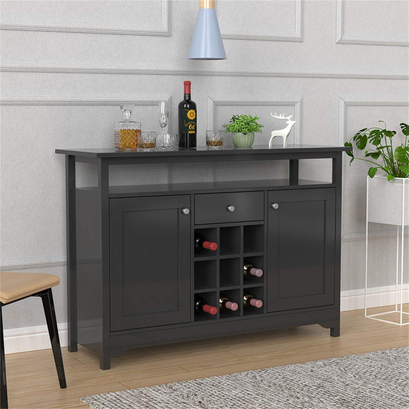 Aajah 116cm Sideboard, Black