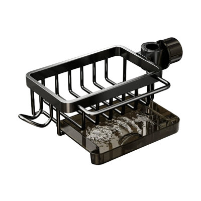 Support pour évier de cuisine et de salle de bain, support de drain amovible pour robinet avec ramasse-gouttes
