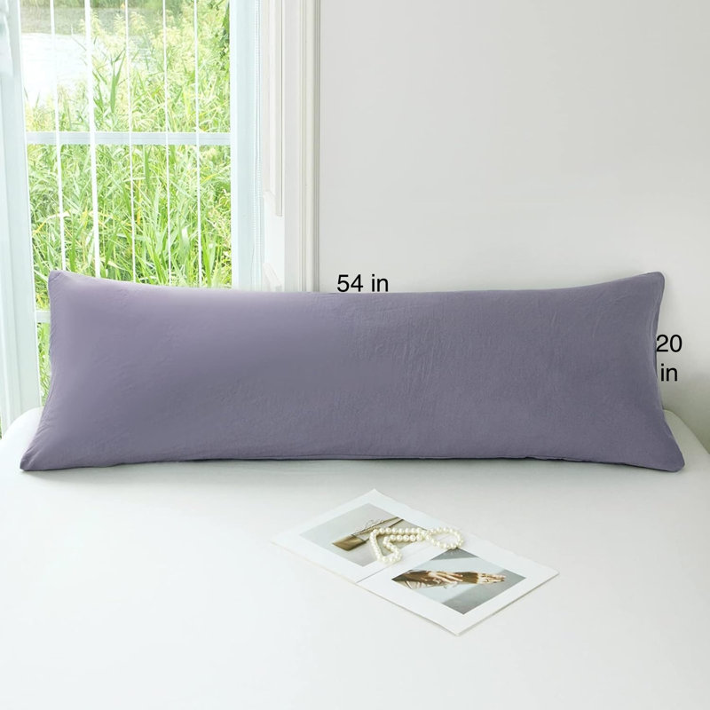 Housse de coussin réversible, Mauve