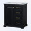 Meuble-lavabo avec lavabo et trois tiroirs-108295400