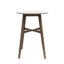 Table de bar ronde en bois Mid-Century-115720611-126477907