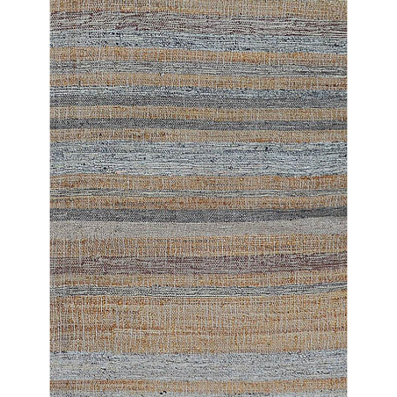 Aquila Striped Area Rug in Oat Silver, Rectangle 8' x 10'