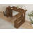 Modern Walnut Study Desk with Side Shelf, 51.2 x 29.0 x 19.7 inches | 100% Melamine Coated Particle Board, Thickness: 0.7 inches | Multipurpose Design & Additional Storage for Home Office & Study Spaces-235884523