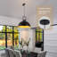 Grand lustre 17,7 po Farmhouse Vintage-1166680565