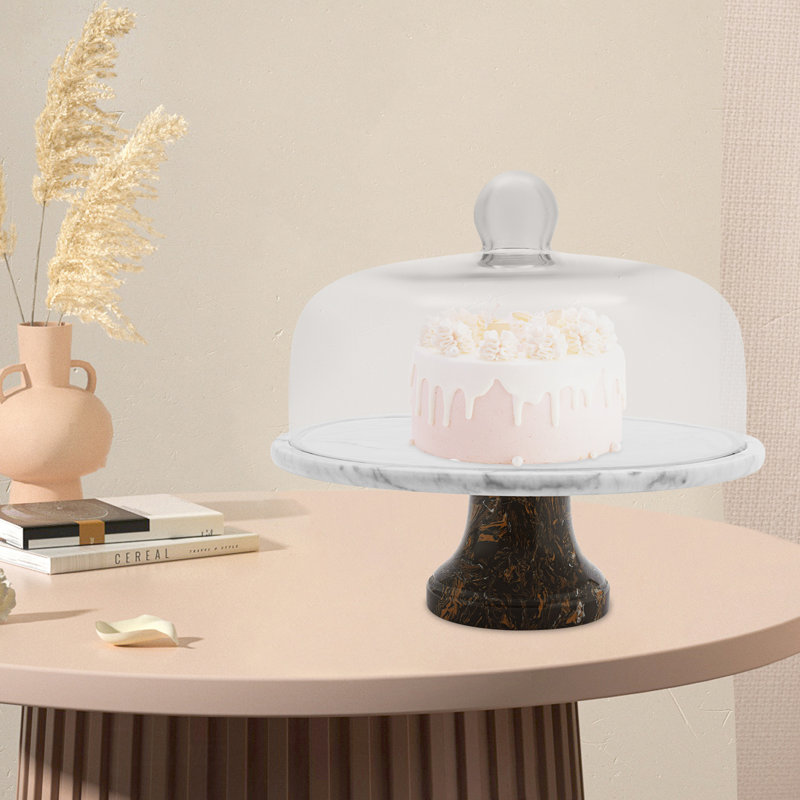 11.8'' Cake Stand, Brown