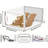 Shoe Storage Box,12 Pcs Stackable Shoe Boxes Clear Plastic Shoe Organizer Shoe Containers With Lids,Fit UK 9.5,White