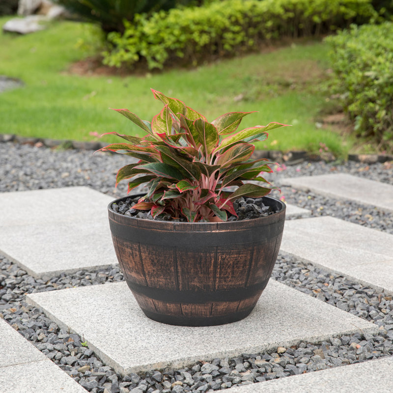 Evry Pot Planter, 9.75" H x 16" W x 16" D