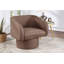Chaise d'appoint pivotante rembourrée-1389227563