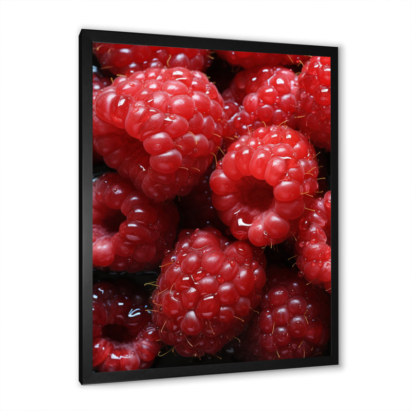 Maywood, reproduction sur toile encadrée, Cadre noir, H 44 po x l 34 po x P 1,5 po