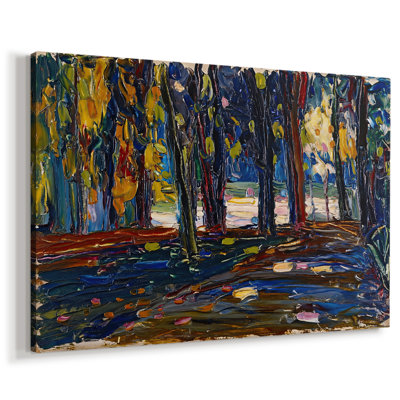 Autumn Study-Wassily Kandinsky-Gallery Wrapped Canvas-1908