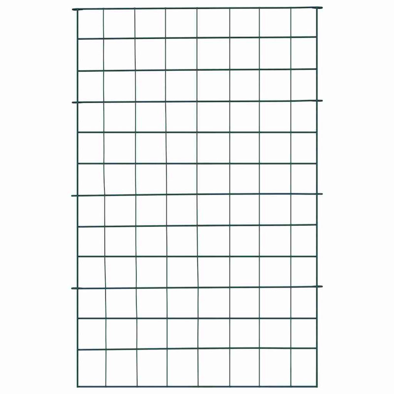 80cm H x 50cm W Steel Border Fencing Included