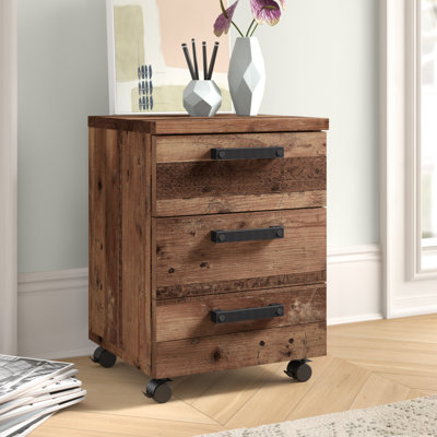 Lanham 40.4 cm W Mobile Filing Cabinet