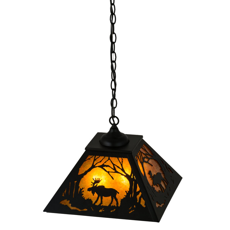 Luminaire suspendu conique 2 lumières 2 lumières