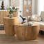 Charmante table basse rétro avec rangement - matériaux de qualité, carré de 21,58 po, hauteur de 23,64 po, capacité de charge de 220 lb, espace, fabrication facile, bois massif classique et fabrication, largeur, profondeur,