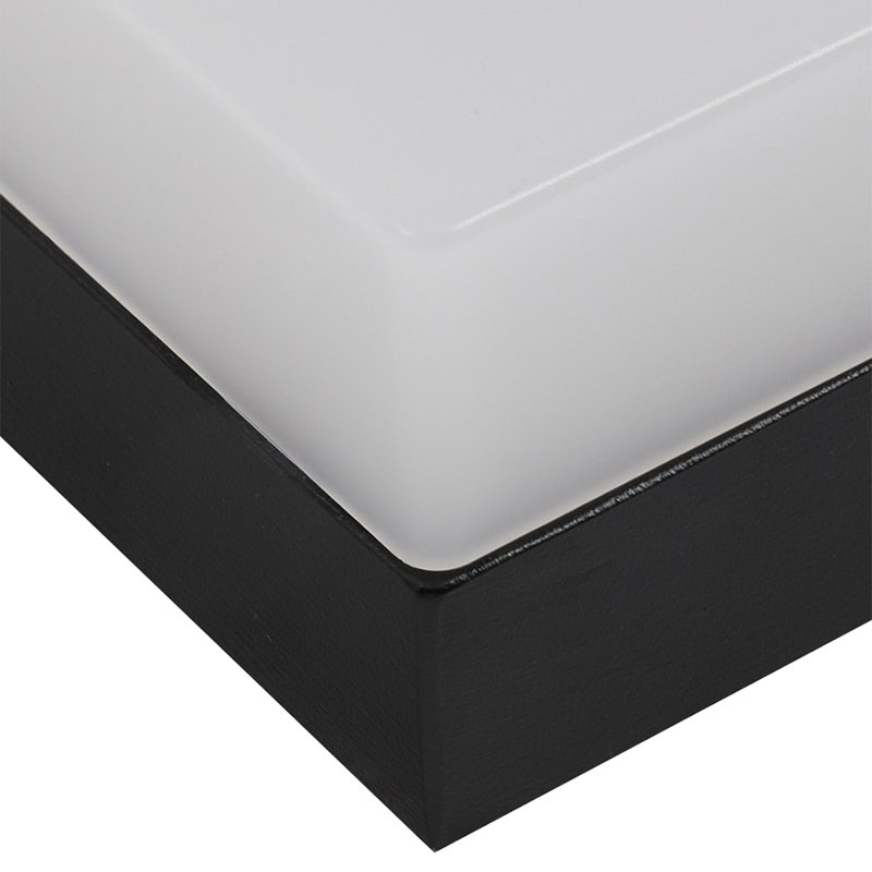 Matte Black Outdoor Sconce