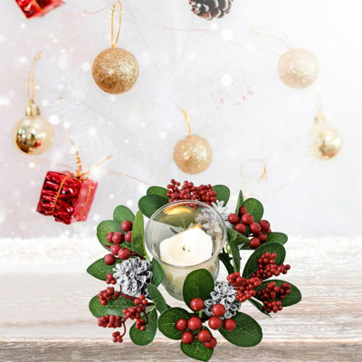 Plastic 22cm Wreath