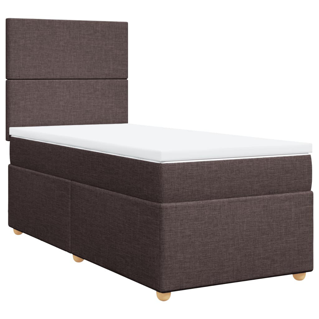 Boxspringbett Courtlin 90 x 200 cm mit Topper