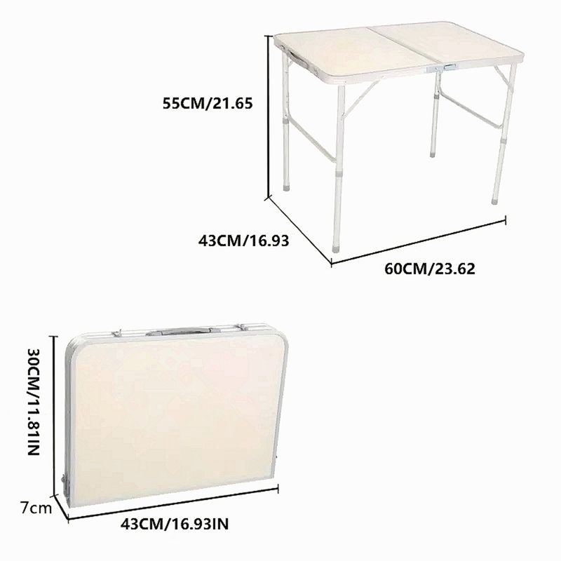 Petite table pliante d'extérieur
