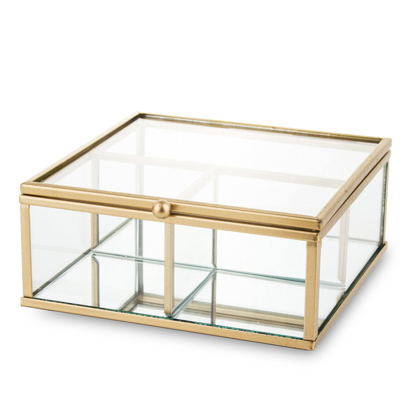Glass Jewelery Box +